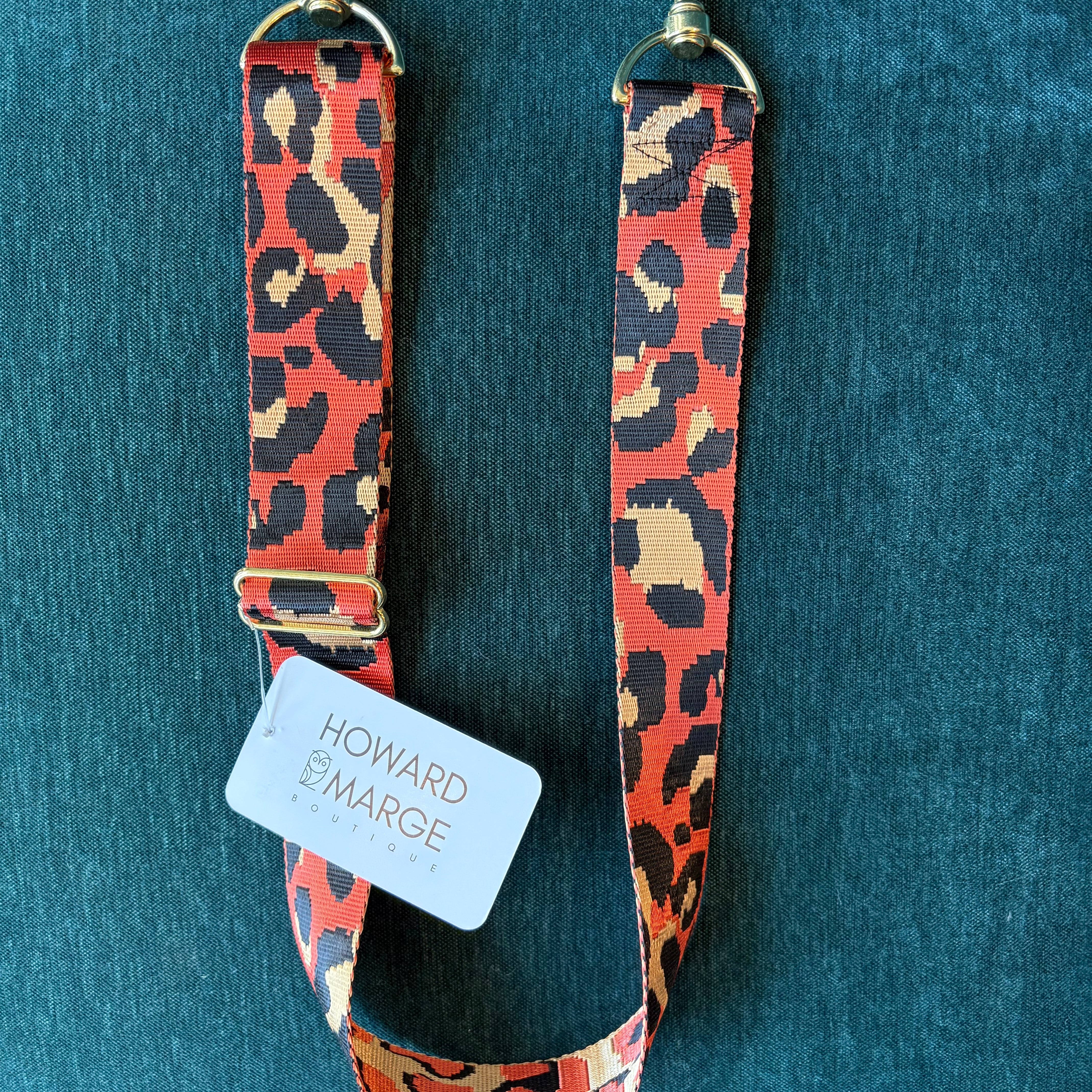 Allison Burns "Take Me Home Tonight" Bag Strap *GOLD HARDWARE*