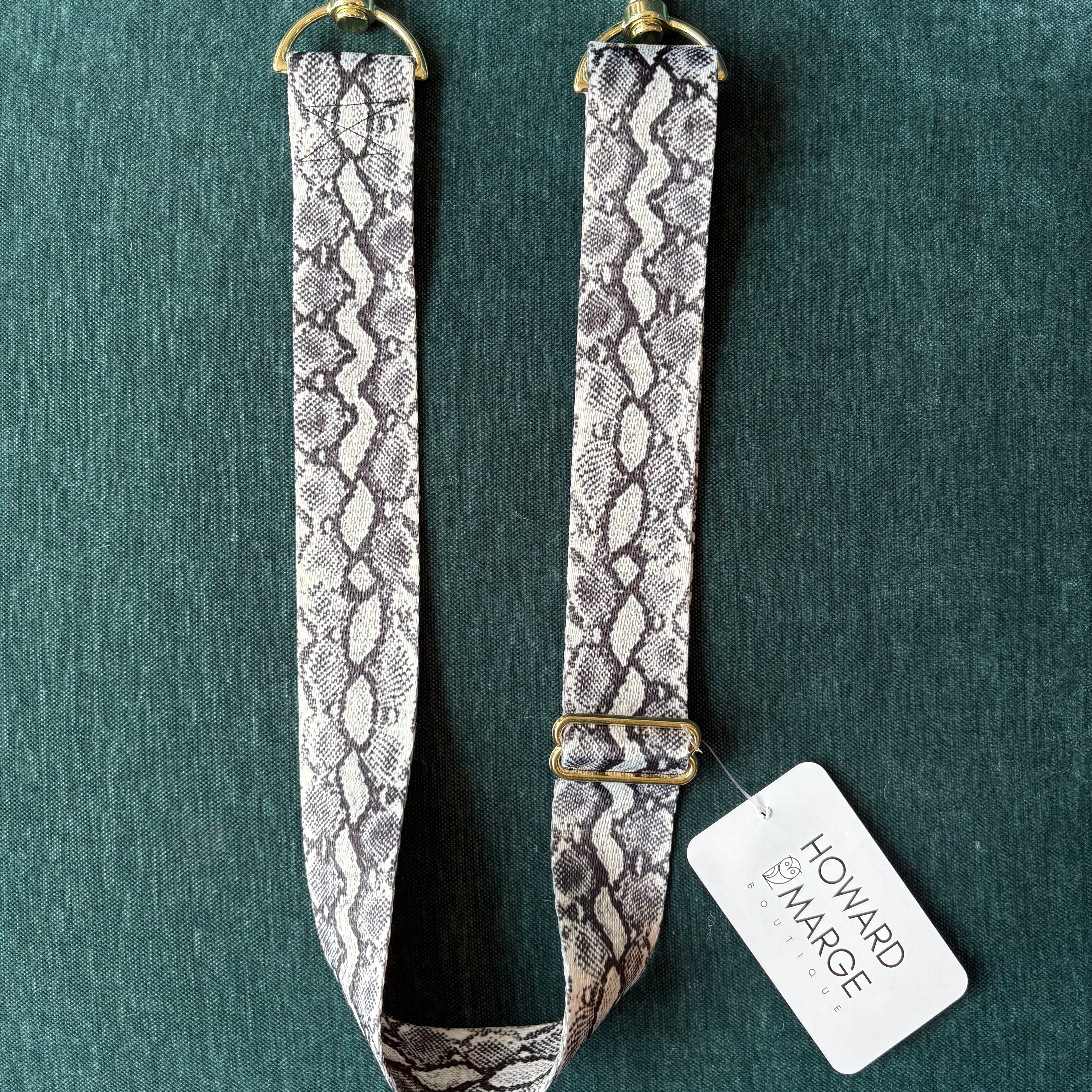 Allison Burns "Take Me Home Tonight" Bag Strap *GOLD HARDWARE*