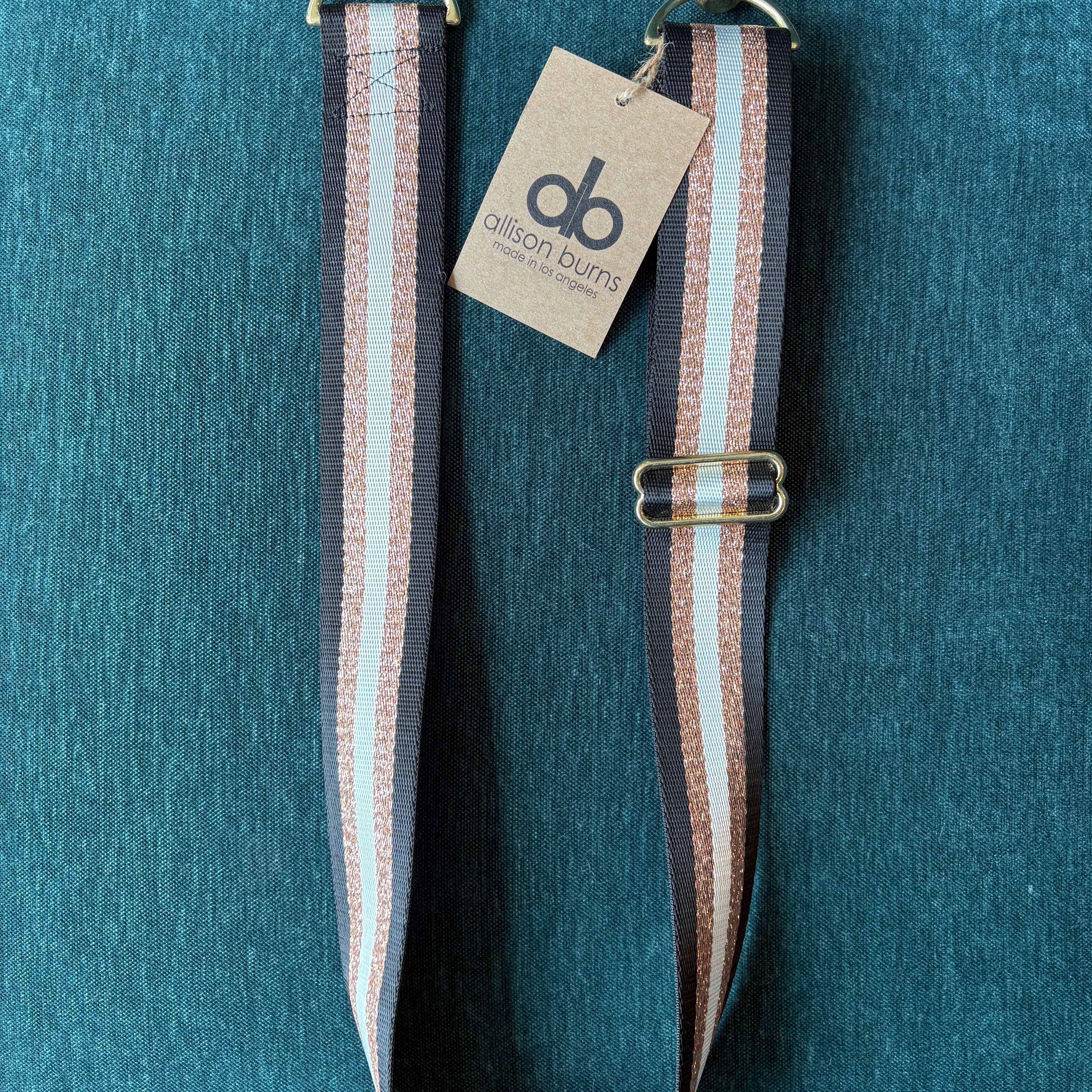 Allison Burns "Take Me Home Tonight" Bag Strap *GOLD HARDWARE*