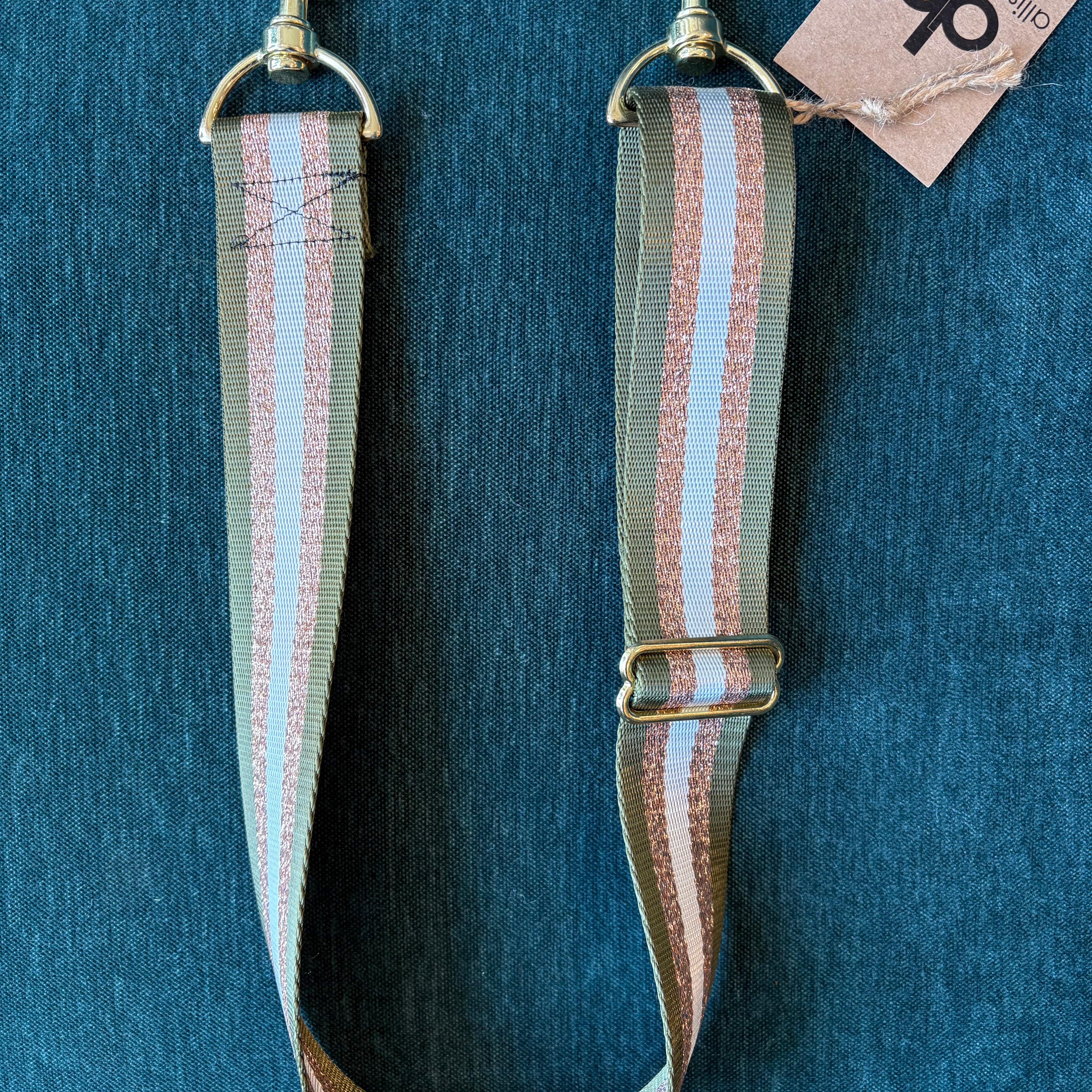 Allison Burns "Take Me Home Tonight" Bag Strap *GOLD HARDWARE*