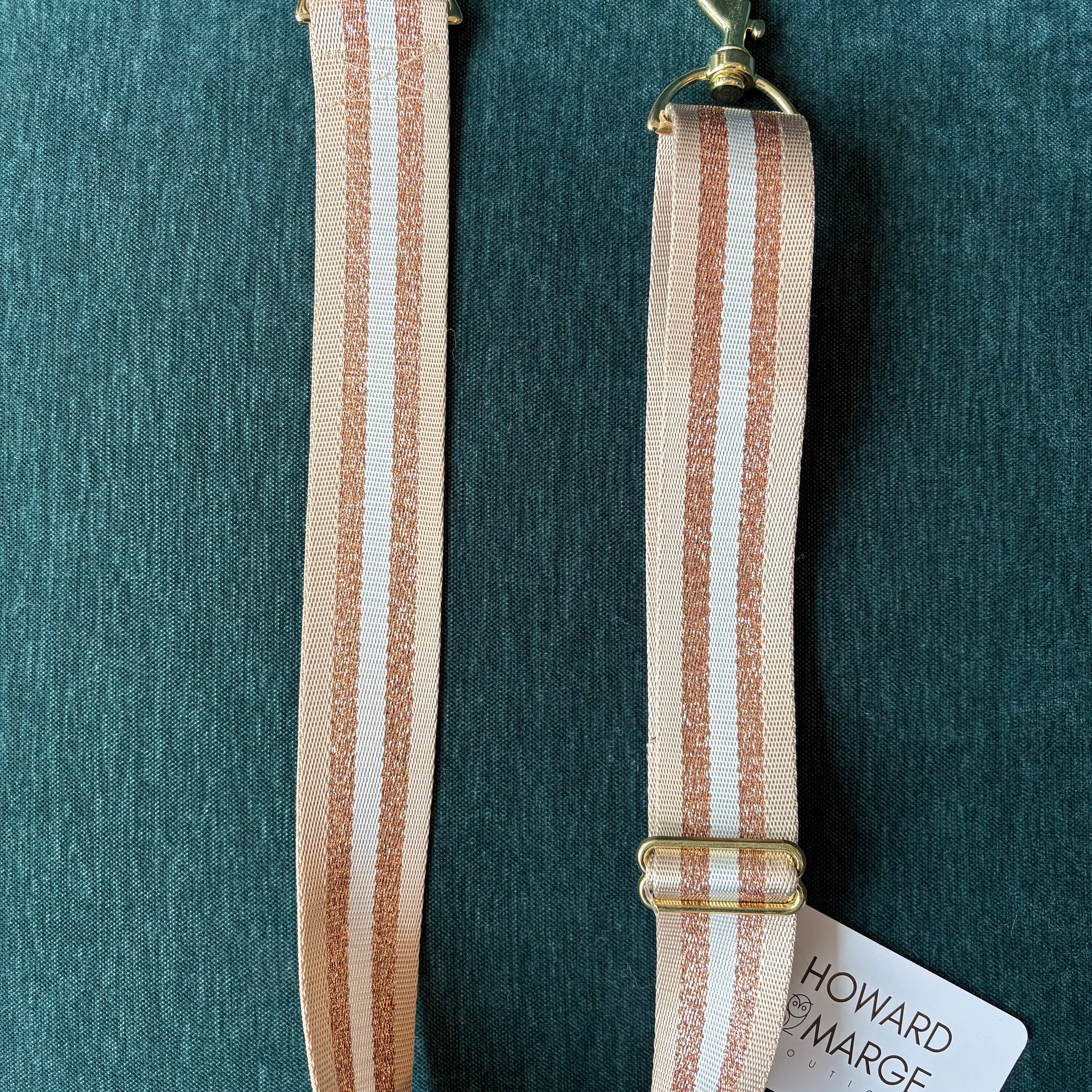 Allison Burns "Take Me Home Tonight" Bag Strap *GOLD HARDWARE*