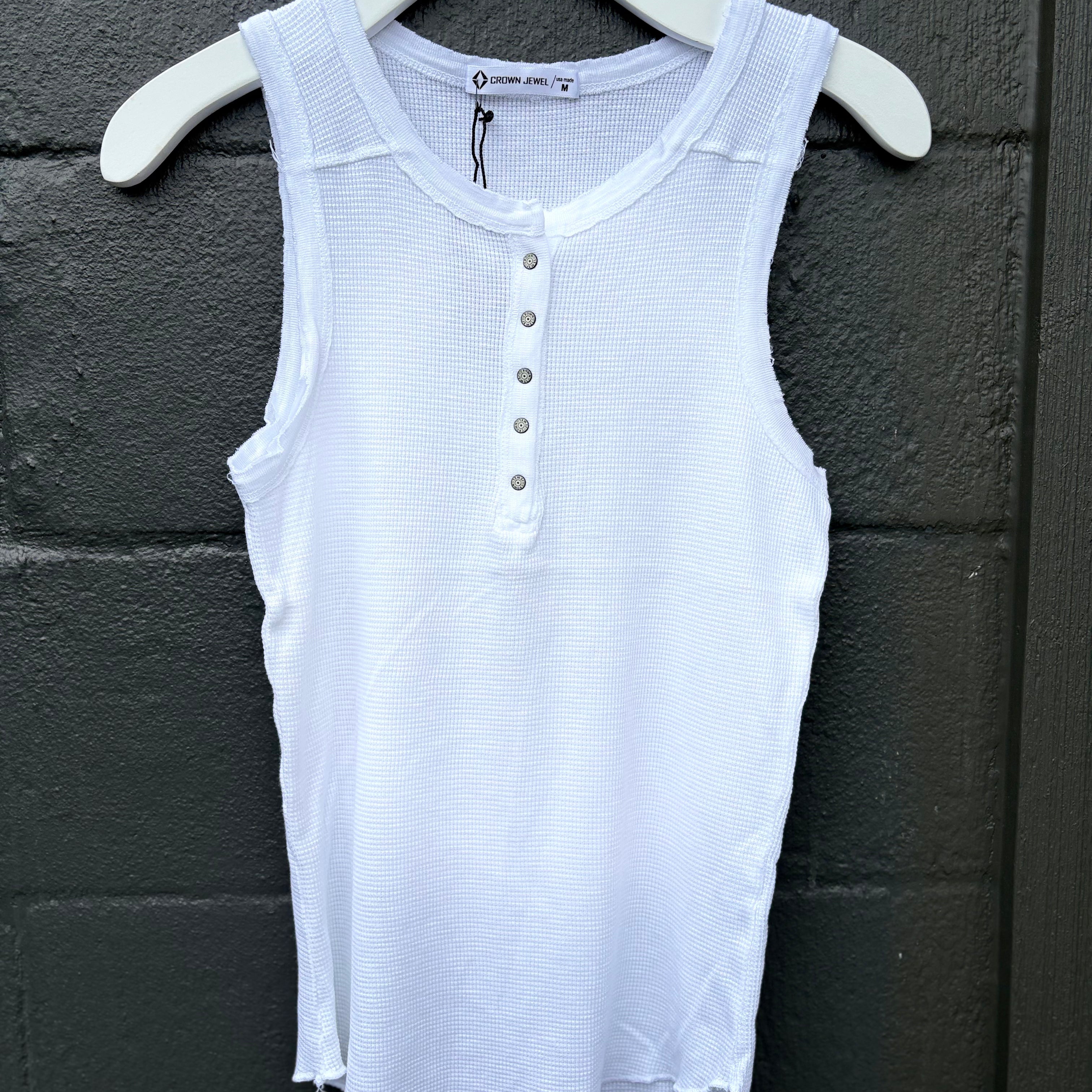Crown Jewel Thermal Crew Henley