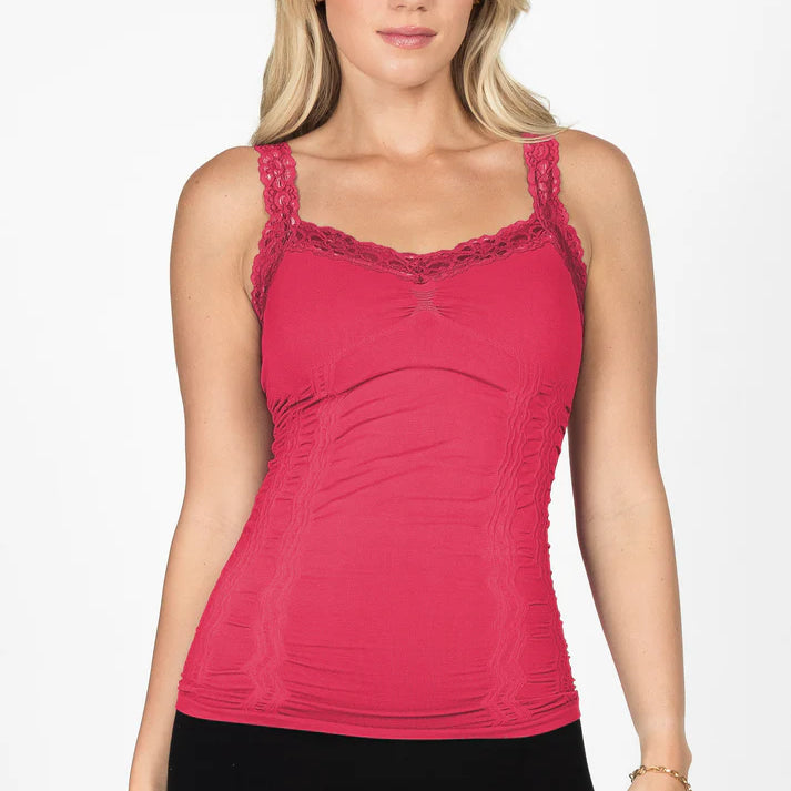 M. Rena Seamless Laced Corset Camisole