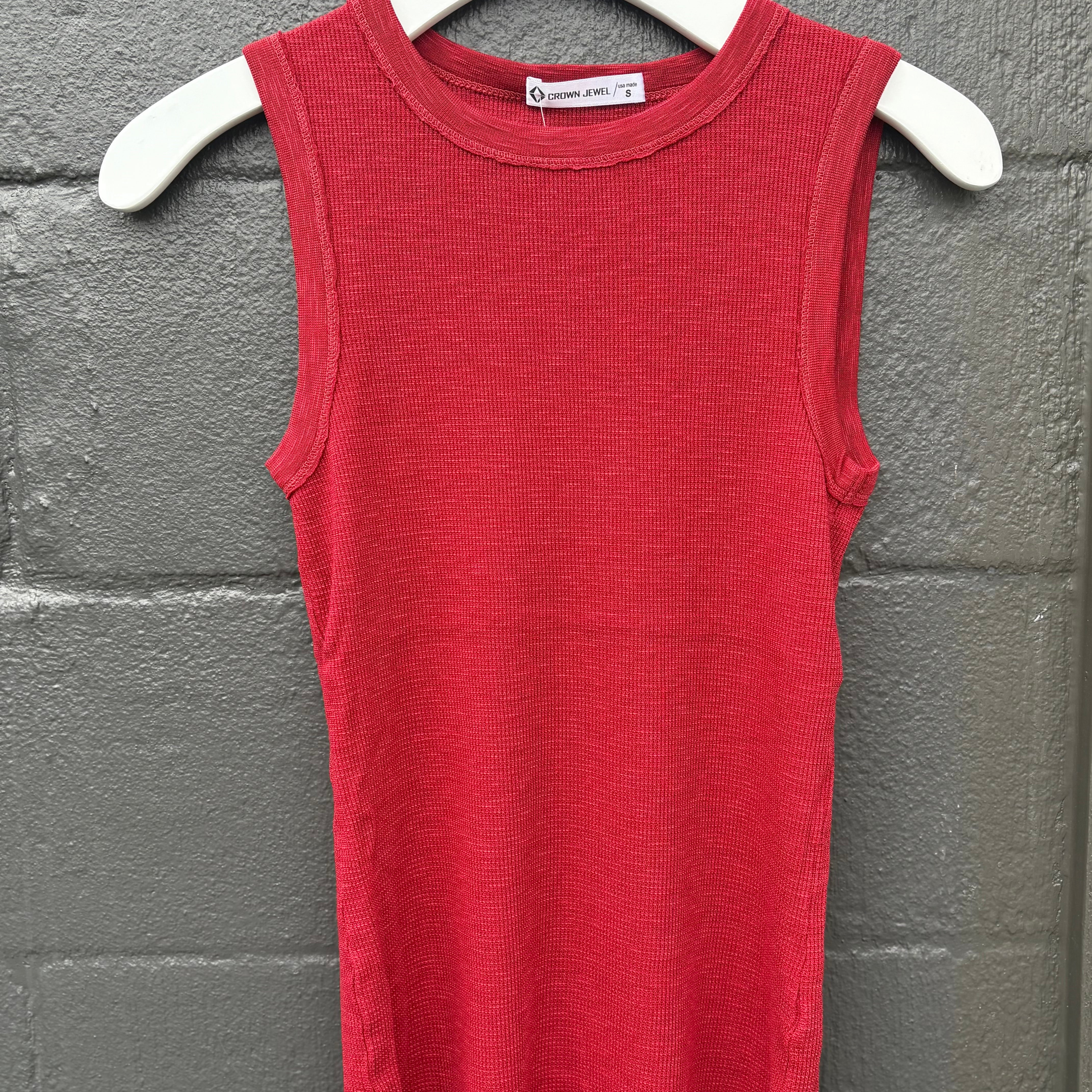 Crown Jewel Women's Thermal Crew Tank