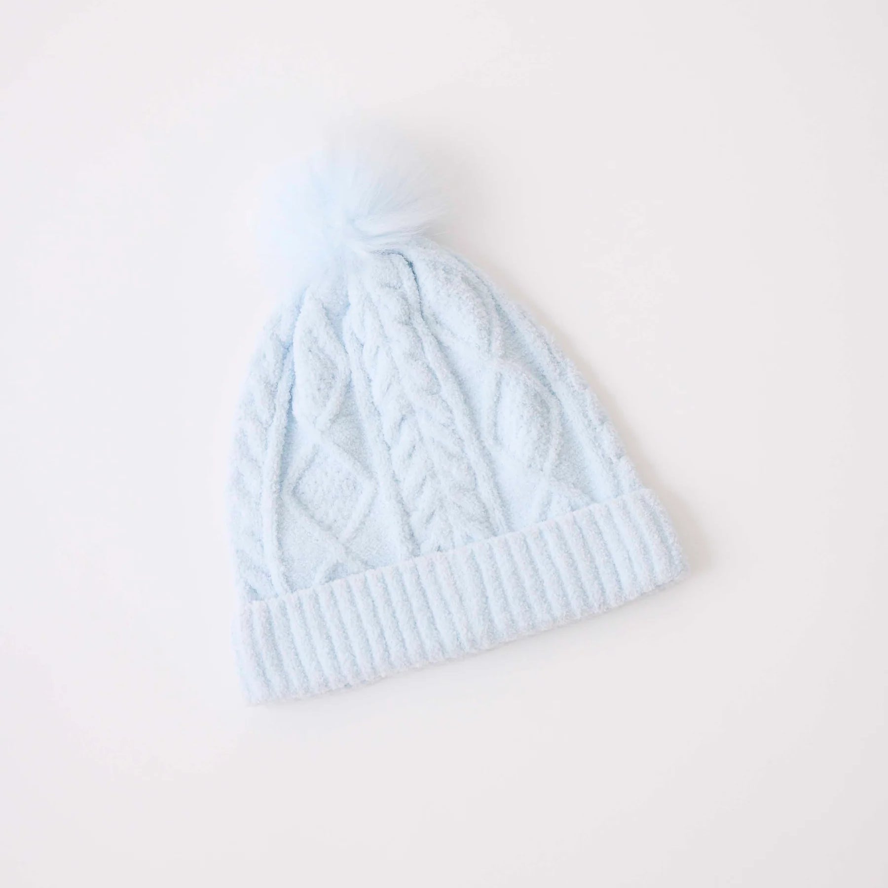 PJ Salvage Chenille Cozy Cable Knit Beanie