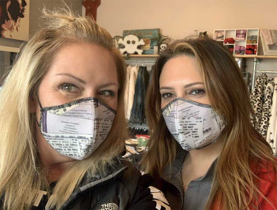 Burien Designer selling cool, unique face masks to raise money for ‘Friends of the SHOWBOX’ - BTown Blog- 2/1/2021