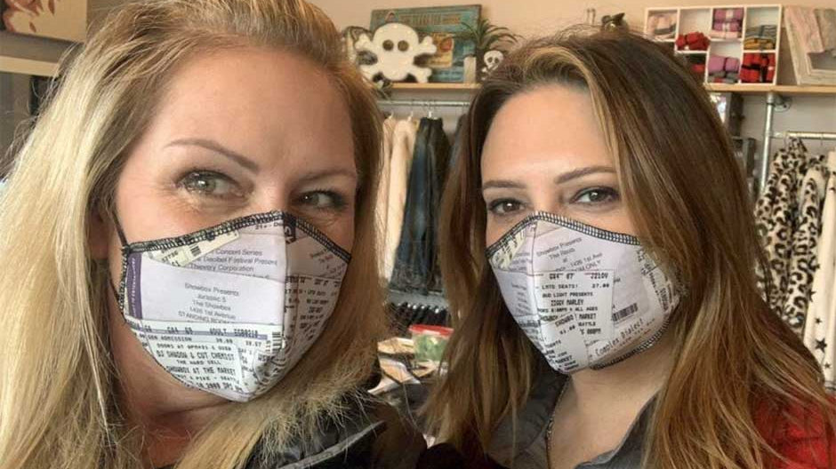 Burien Designer selling cool, unique face masks to raise money for ‘Friends of the SHOWBOX’ - BTown Blog- 2/1/2021