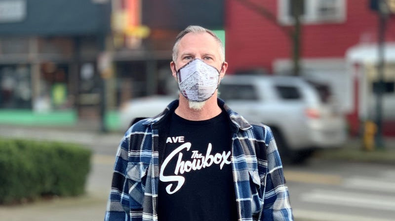 Local boutique is selling masks to buy groceries for unemployed Showbox staff - Radio.com - 1/30/2021