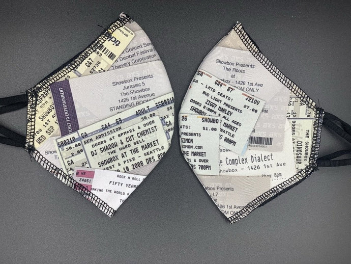 Special ‘ticket’ masks support out-of-work Showbox staff - KIRO 7 News- 2/9/2021