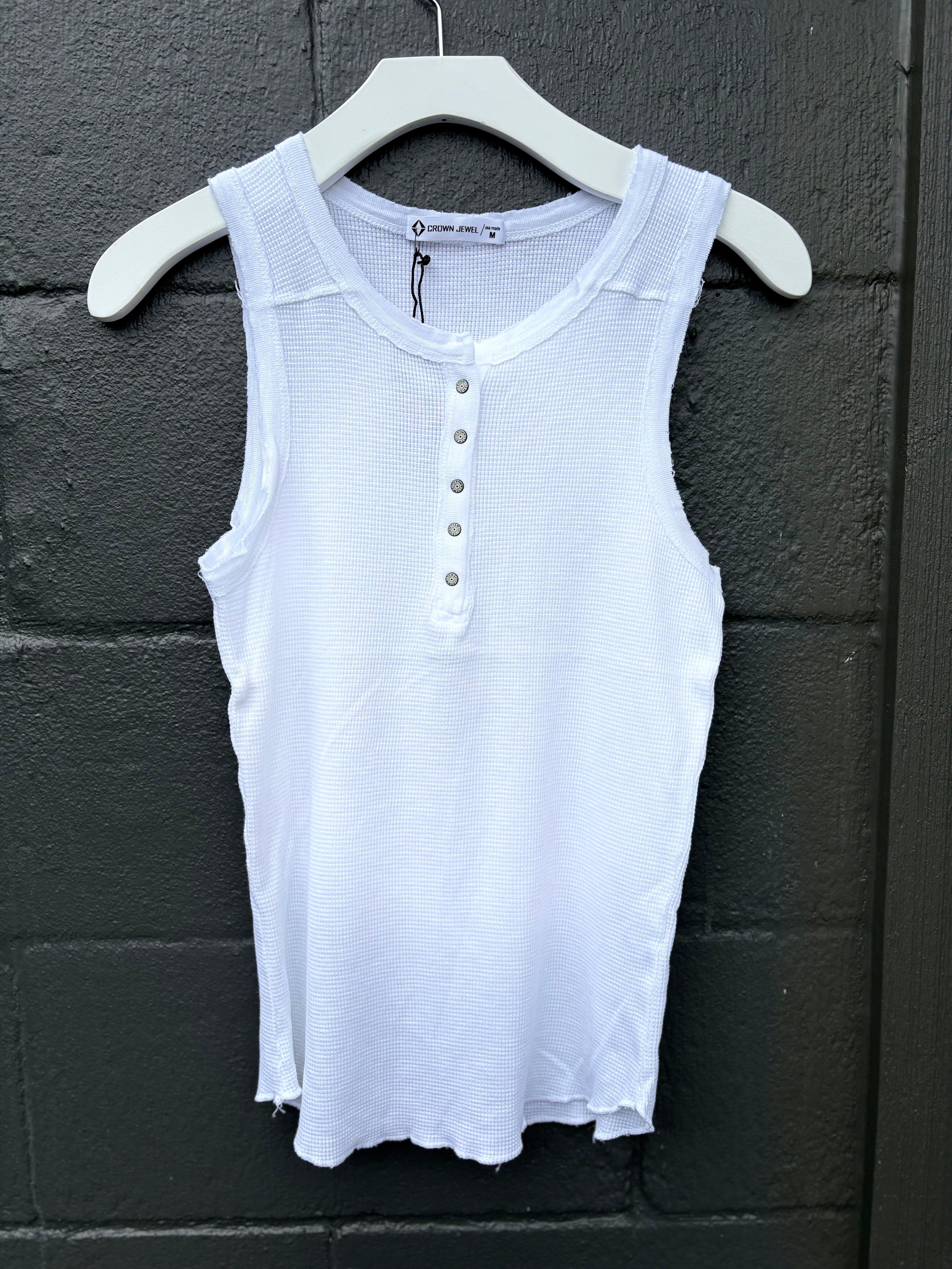 Crown Jewel Thermal Crew Henley