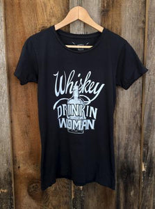 Bandit Brand Women's Tee - Whiskey Drinkin Woman